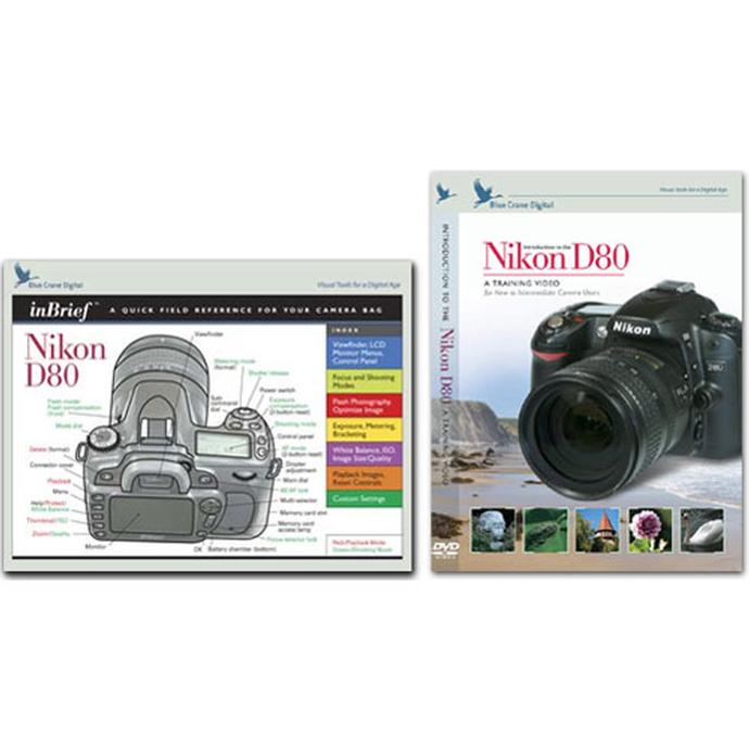 Blue Crane InBrief Laminated Quick Reference for Nikon D60 