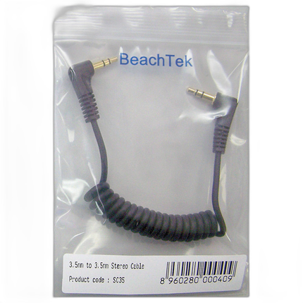 Beachtek SC35 3.5 to 3.5mm Stereo Output Cable for DXA Adapters