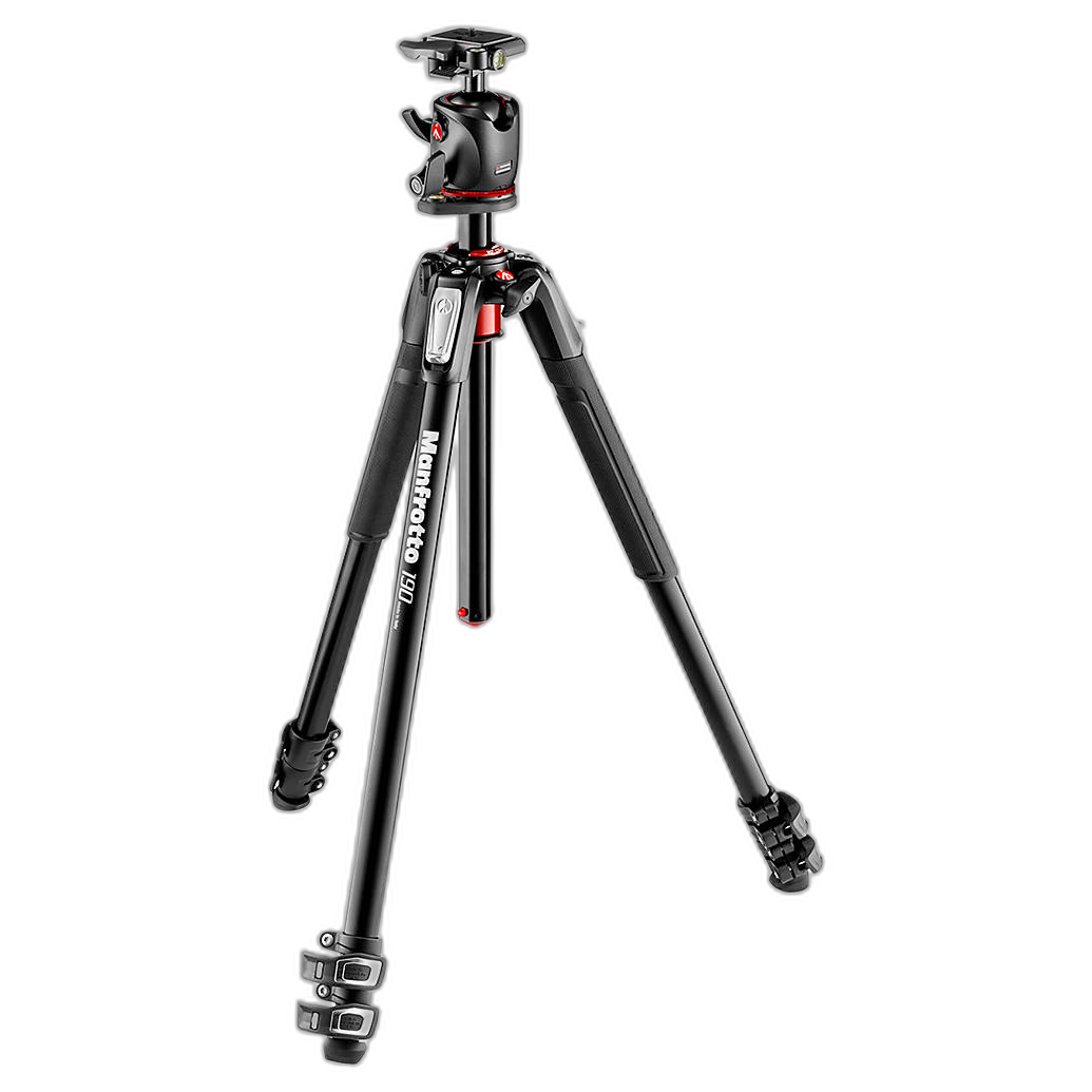 Manfrotto 190XPRO3 Tripod Kit with XPROBH2 Ballhead