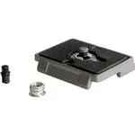 Manfrotto 200PL Quick Release Plate with 1/4 Inch - 20 Screw and 3/8 Inch Bu