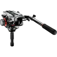 Manfrotto 504HD VD Fluid Video Head with 535 CarbonFiber Tripod Legs  and  Case 1