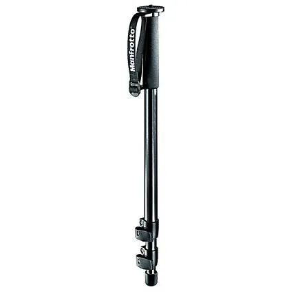 Manfrotto by Bogen Imaging 679B 3 Section Black Monopod