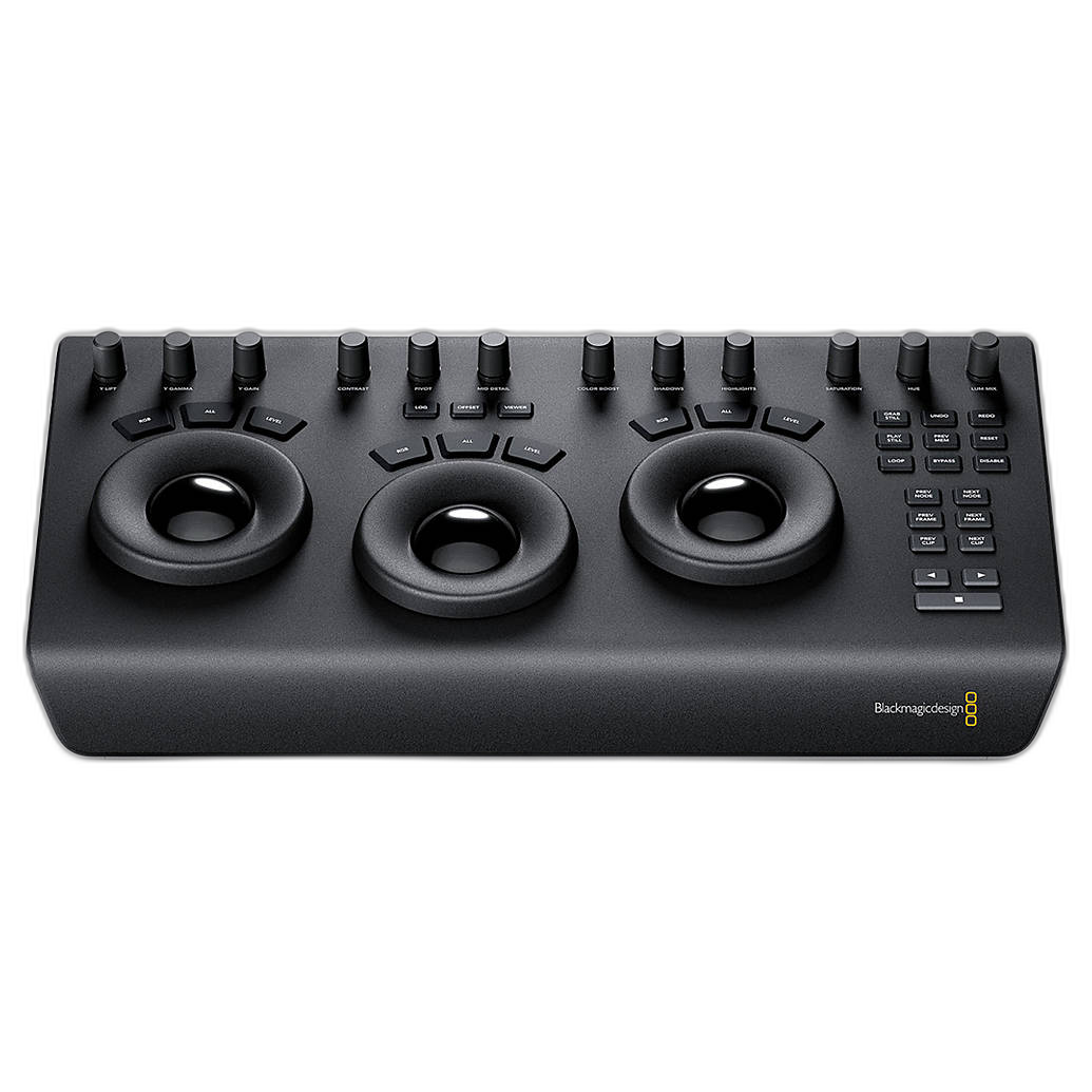 Blackmagic DaVinci Resolve Micro Panel side view