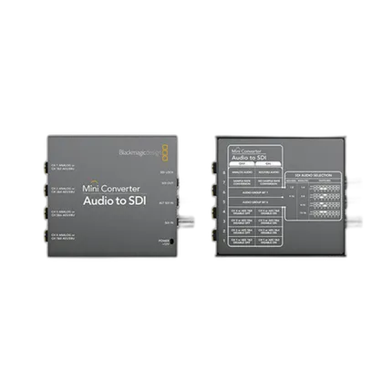 Blackmagic Design Mini Converter - Audio to SDI 4K