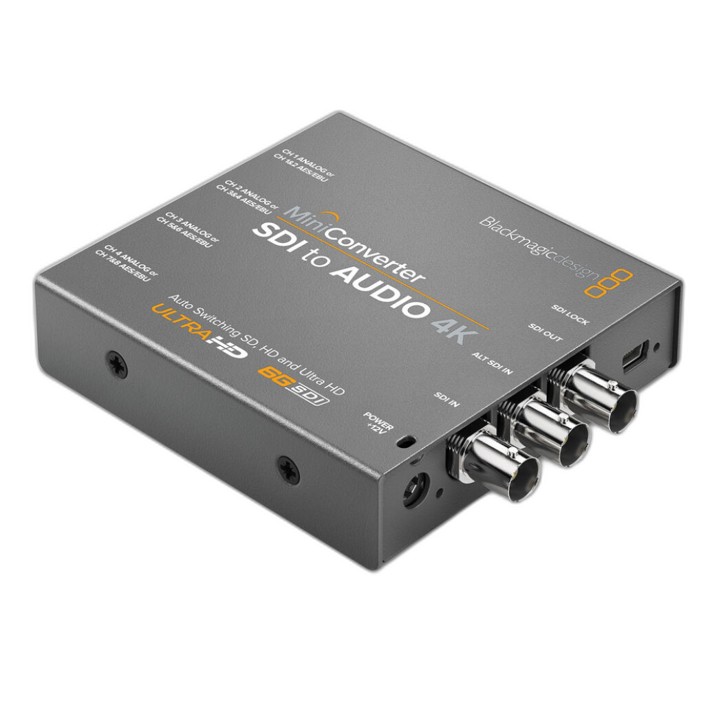 Blackmagic Mini Converter - SDI to Audio 4K