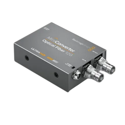 Blackmagic Mini Converter - Optical Fiber 12G