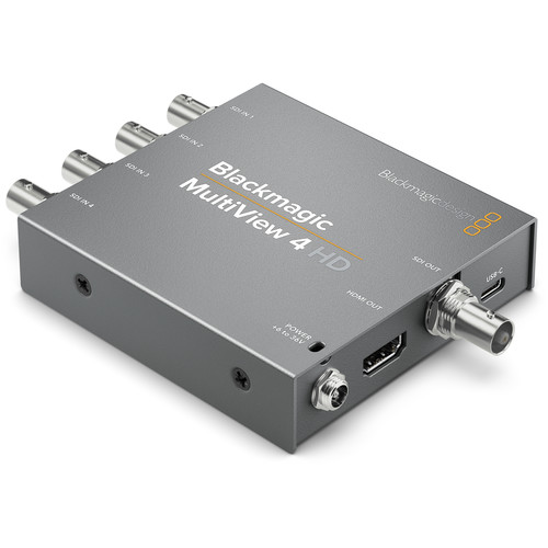 Blackmagic MultiView 4 HD monitor