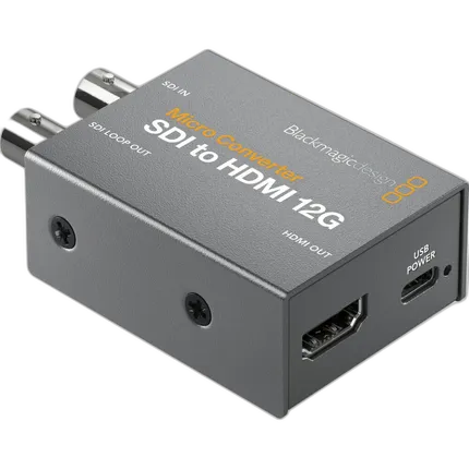 Blackmagic Design Micro Converter SDI to HDMI 12G