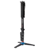 Benro A38FD Series 3 Aluminum Monopod with 3-Leg Locking Base 0
