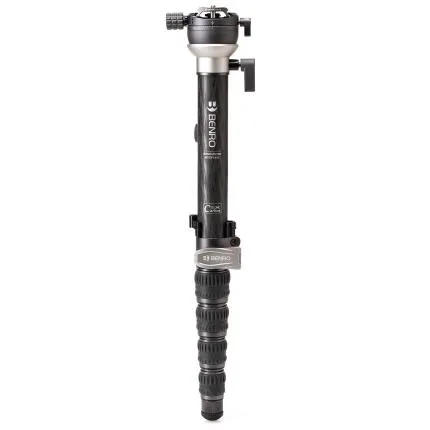 Benro MSDPL46C SupaDupa Carbon Fiber Monopod with Leveling Pan Head