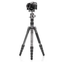 Benro Bat Zero Series Aluminum Travel Tripod with VX20 Ball Head (55.6in) 8
