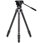 Benro Tortoise Carbon Fiber 2 Series Tripod System with S4Pro Video Head