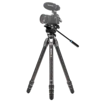Benro Tortoise Carbon Fiber 3 Series Tripod System with S4Pro Video Head 2
