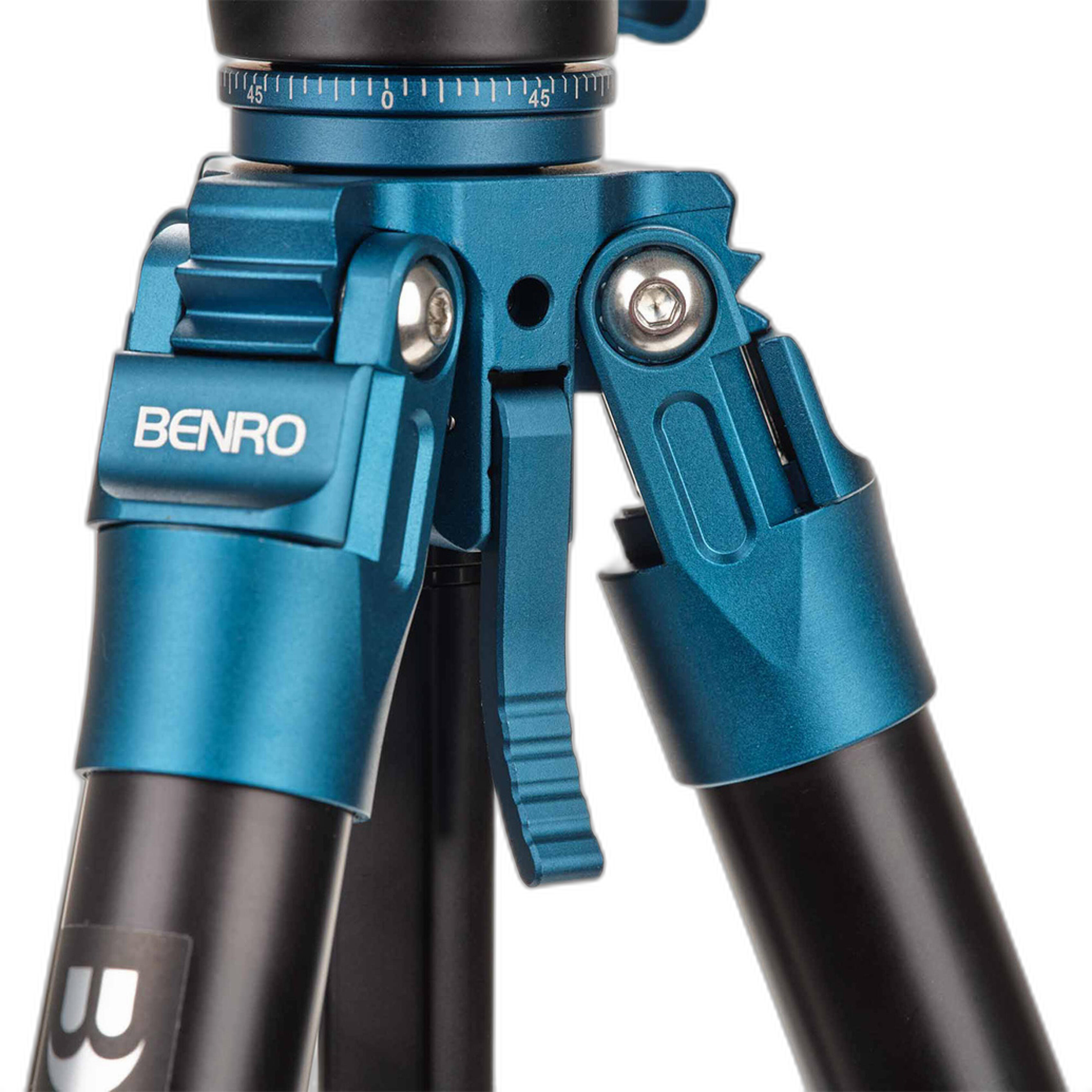 Benro tripod folded view