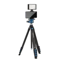 Benro Blackbird CF 1 Series, 5 Section Tripod with G36PT Low Profile Inverte 2