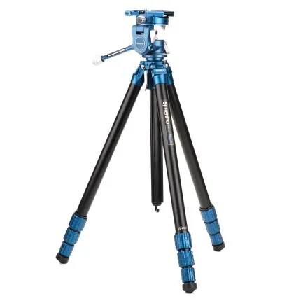 Benro SuperSlim AL 1.5 Series, 4 Section Tripod with PHVF3 Hybrid Flip Head