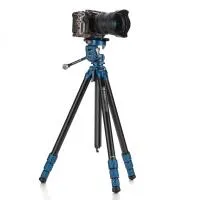 Benro SuperSlim AL 1.5 Series, 4 Section Tripod with PHVF3 Hybrid Flip Head 2