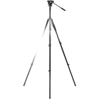 Benro A2573F Aluminium Video Tripod with S4PRO Video Head 2