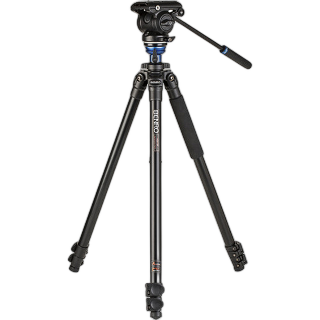 Benro A2573F Aluminium Video Tripod with S4PRO Video Head