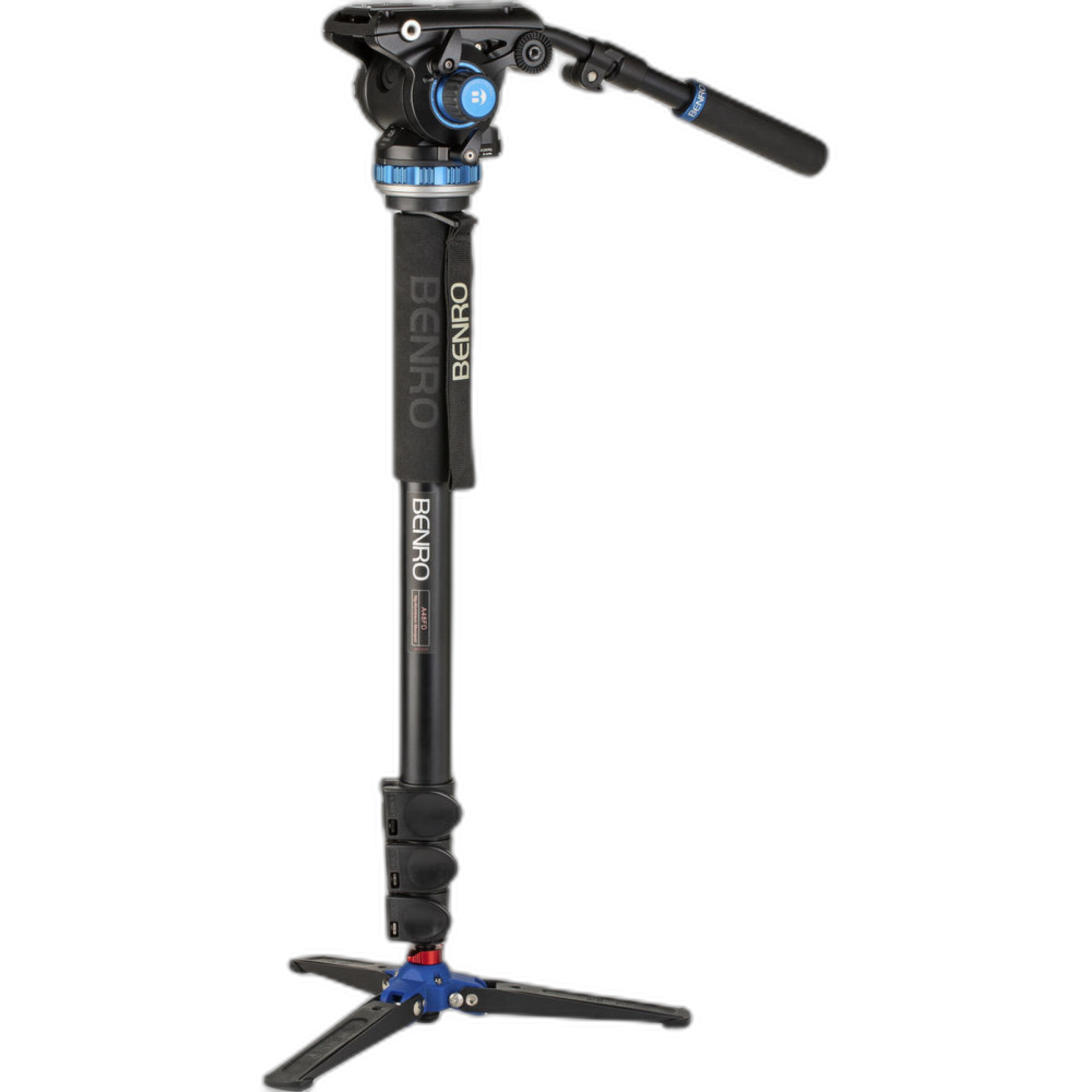 Benro A48FDS6PRO Aluminum Video Monopod with S6PRO Head