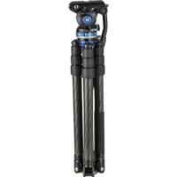 Benro C3883 Aero6 Pro Travel Carbon Fiber Video Tripod with S6PRO Head 3