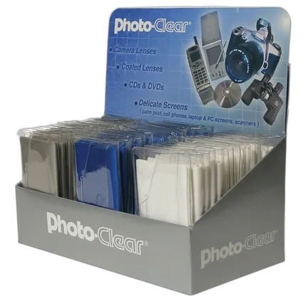 Schneider 7x7 Inch Photo Clear Microfiber Lens Cleaning Cloths (48-Pack)