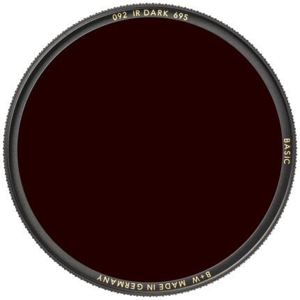 B+W 39mm IR Dark Red 092 Filter