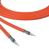 Belden 4855R 12G-SDI 75 Ohm 4K UHD Mini Coax Video Cable - Orange -1000FT 0