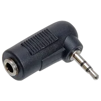 Hosa Technology GMP-467 - Right Angle Adapter 3.5mm Female to 2.5mm Male 0