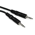 Hosa Technology Stereo 3.5mm Male to Stereo 3.5mm Male Cable (10FT)