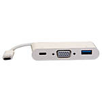USB-C 3-in-1 Expansion Adapter, SVGA, USB,  and  Charge Port