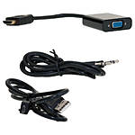 HDMI to VGA Adapter with Stereo Audio Support