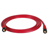 Belden 1694A SDI-HDTV RG6 Red 150Ft. w/Trompeter B/G BNC 0