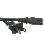 Notebook/Laptop NEMA 1-15P to C7 Power Cord (Non-Polarized, 3 ft)