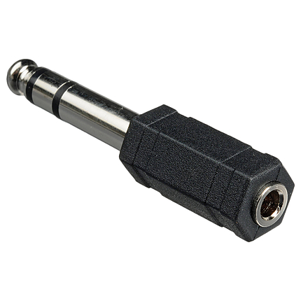 Hosa Technology GPM103 Female Stereo 3.5mm Mini to Male Stereo 1/4 Adapter