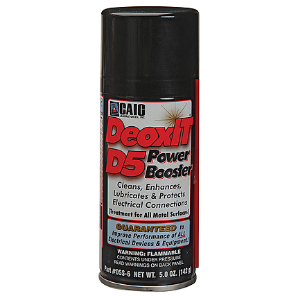 Hosa Technology DeoxIt - Strong Deoxidizer Spray (Maximum Strength) (5 oz)