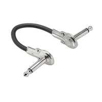 Hosa Technology Professional 1/4in Right-Angle to 1/4in Right Angle Coupler 0