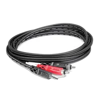 Hosa Technology Stereo Mini (3.5mm) Male to 2 RCA Male Y-Cable - 3FT 1