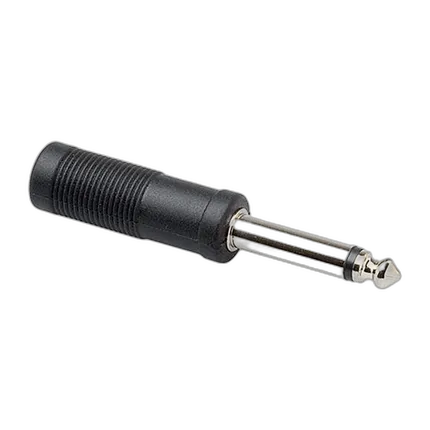 Hosa Technology GPM179 Male 1/4in Phone to Female Stereo 3.5mm Mini Adapter