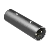 Hosa Technology GXX144 Male 3-Pin XLR to Male 3-Pin XLR Adapter 0