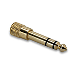 Hosa Technology 3.5mm TRS to 1/4in TRS Headphone Adapter