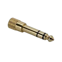 Hosa Technology 3.5mm TRS to 1/4in TRS Headphone Adapter 0