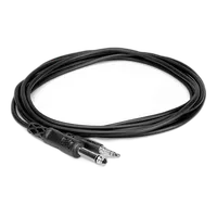 Hosa Technology Stereo Mini Male to 1/4in Mono Male Cable - 5FT 1