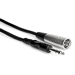 Hosa Technology Stereo 1/4in Male to 3-Pin XLR Male Interconnect Cable 10FT