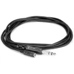 Hosa Technology Stereo Mini Female to Stereo 1/4in Male Headphone Ext. Cable 1
