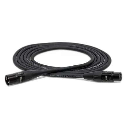 Hosa Technology Pro REAN XLR Male to XLR Female Microphone Cable - 5FT