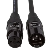 Hosa Technology Pro REAN XLR Male to XLR Female Microphone Cable - 5FT 1