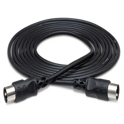 Hosa Technology MIDI to MIDI (STD) Cable (3FT Black)