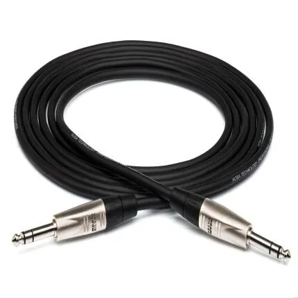 Hosa Technology Balanced 1/4in TRS Male to 1/4in TRS Male Audio Cable (10FT)