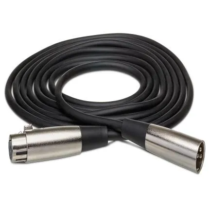 Hosa Technology 3-Pin XLR Male to XLR Female Balanced Interconnect Cable 3ft